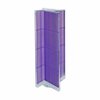 Azar Displays Pinwheel Pegboard Floor Display on Revolving Base. Spinner Rack Stand. 700420-PUR